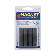 Load image into Gallery viewer, 07048 Ceramic Disc Magnets (40pk) - Side View