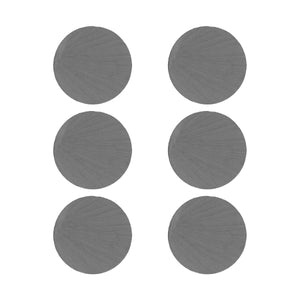 07004 Ceramic Disc Magnets (6pk) - Front View