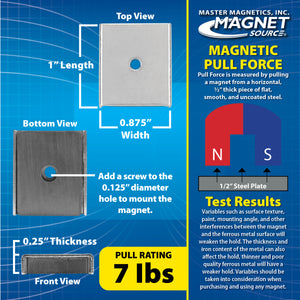 CA403CN Ceramic Latch Magnet Channel Assembly - Specifications