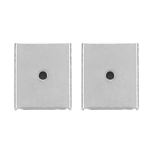 CA403C Ceramic Latch Magnet Channel Assembly - Front View