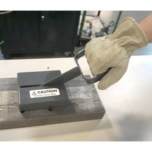 Load image into Gallery viewer, M480C Ceramic Magnetic Gripper with Quick Release - In Use