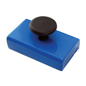 HMKS-A Ceramic Rectangular Base Magnet with Knob - 45 Degree Angle View