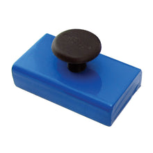 Load image into Gallery viewer, HMKS-A Ceramic Rectangular Base Magnet with Knob - 45 Degree Angle View