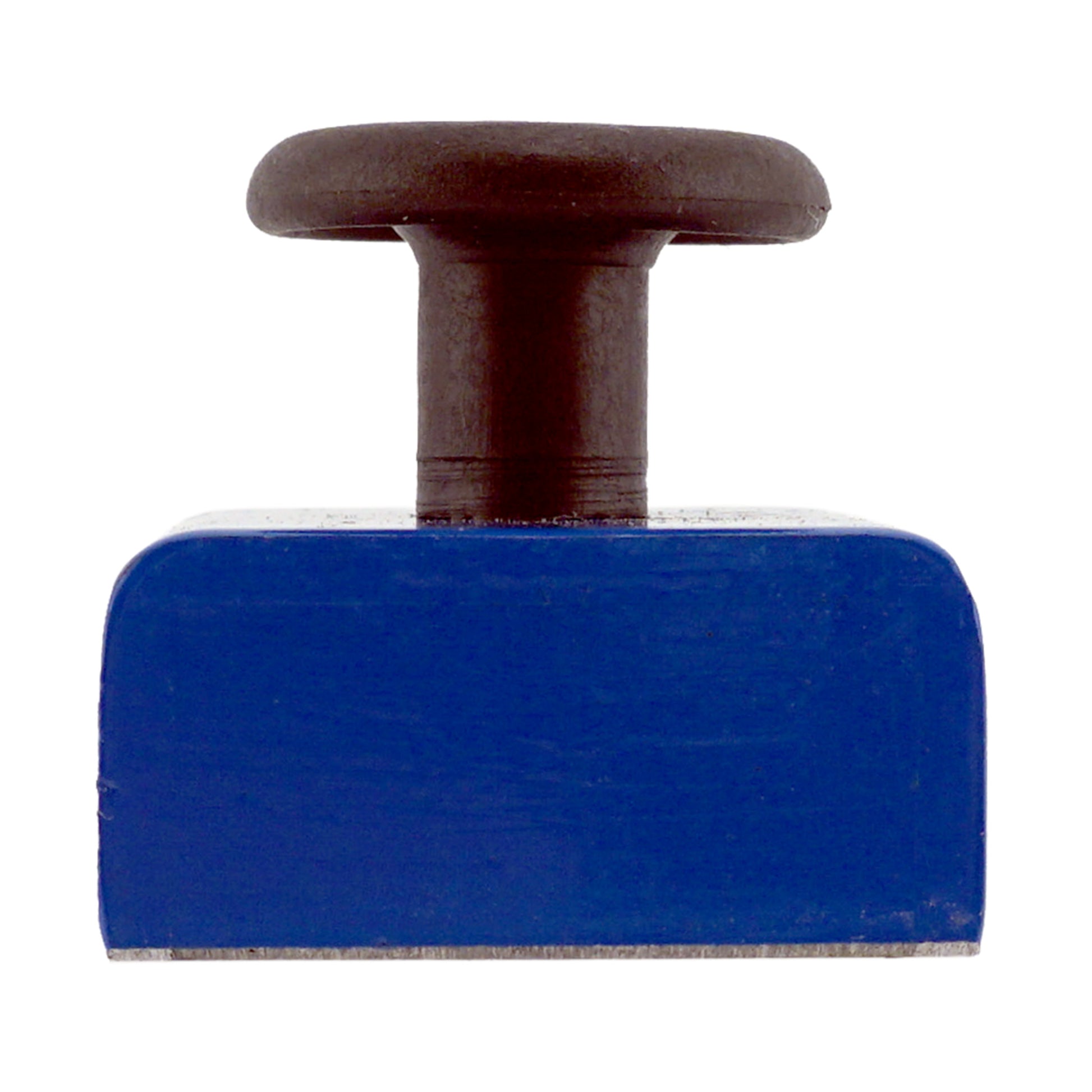 Load image into Gallery viewer, HMKS-B Ceramic Rectangular Base Magnet with Knob - Side View