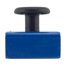 Load image into Gallery viewer, HMKS-B Ceramic Rectangular Base Magnet with Knob - Front View