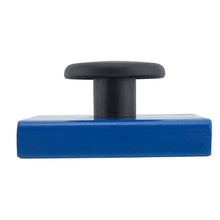 Load image into Gallery viewer, HMKS-E Ceramic Rectangular Base Magnet with Knob - Front View