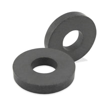 Load image into Gallery viewer, 07005 Ceramic Ring Magnets (6pk) - 45 Degree Angle View