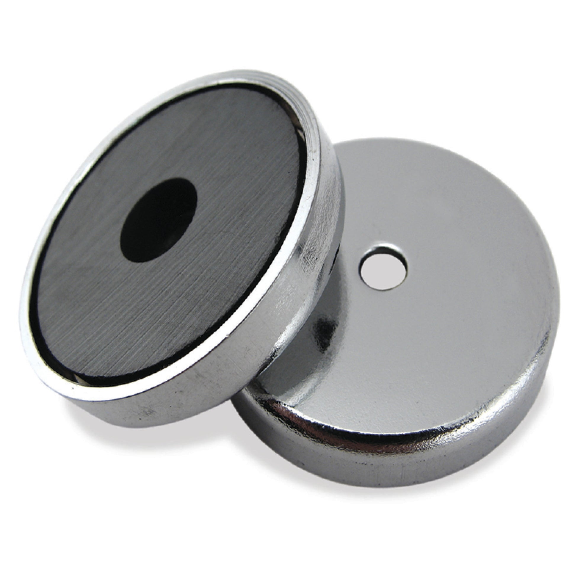 Load image into Gallery viewer, 07216 Ceramic Round Base Magnet - 45 Degree Angle View