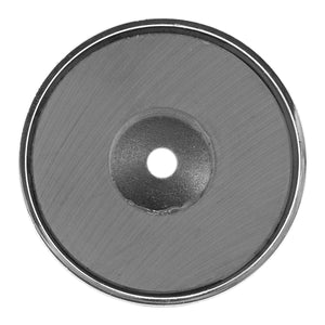 07216 Ceramic Round Base Magnet - Bottom View