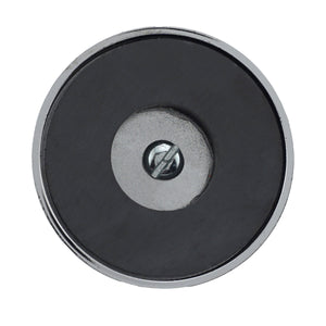 RB50KITBX Ceramic Round Base Magnet with Attachments - Top View