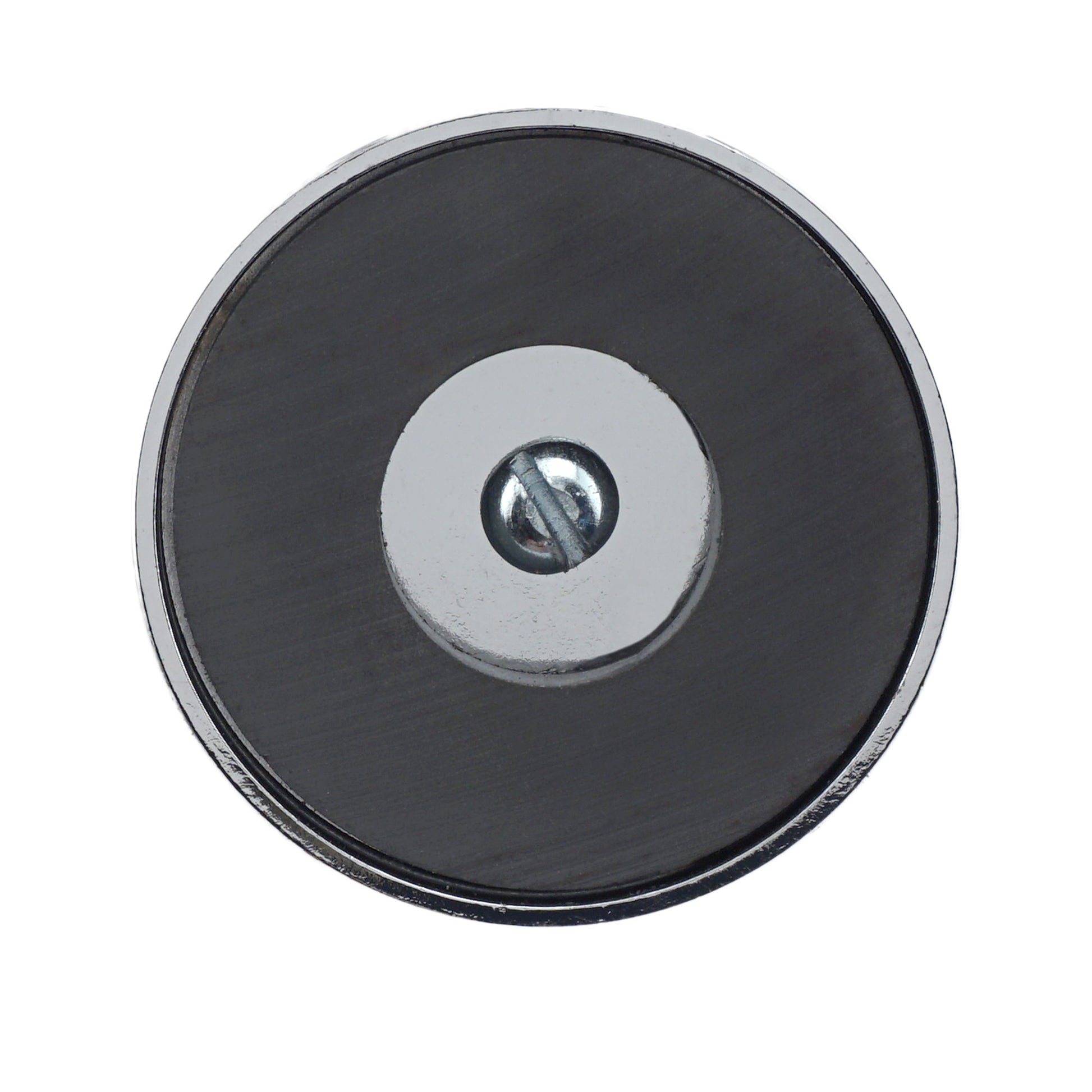 Load image into Gallery viewer, RB50B3N Ceramic Round Base Magnet with Bolt and Nuts - Bottom View