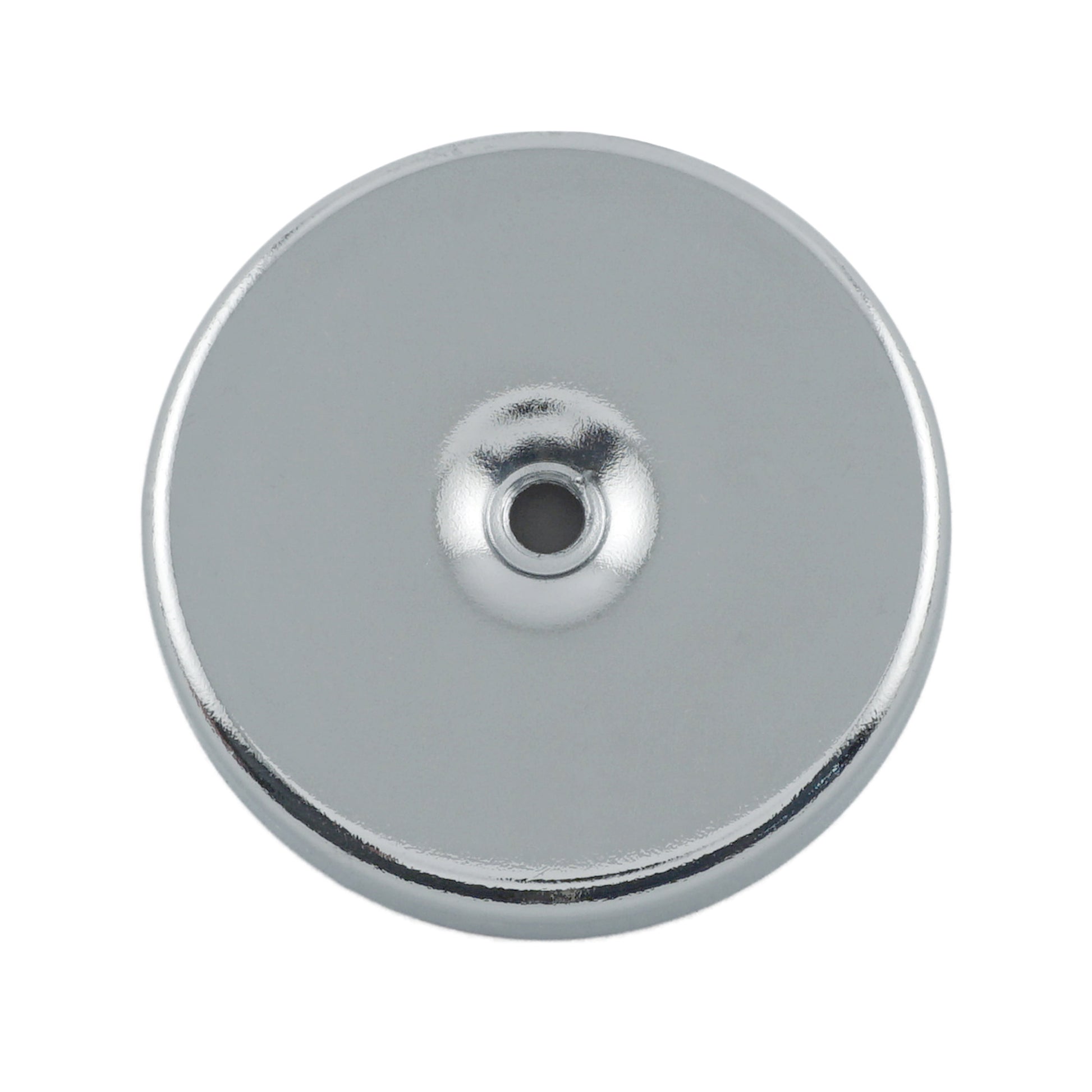 Load image into Gallery viewer, RB44C Ceramic Round Base Magnet with Female Thread - Top View