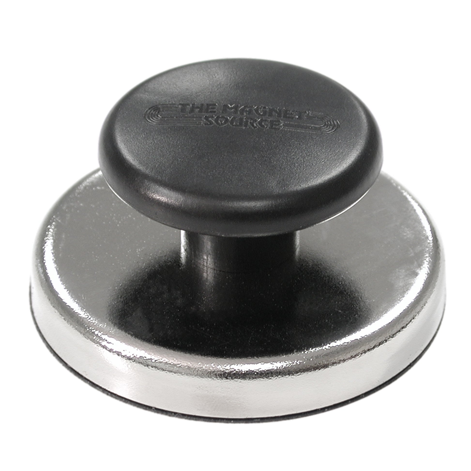 Load image into Gallery viewer, 07505 Ceramic Round Base Magnet with Knob - 45 Degree Angle View