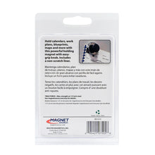 Load image into Gallery viewer, 07505 Ceramic Round Base Magnet with Knob - Back of Packaging