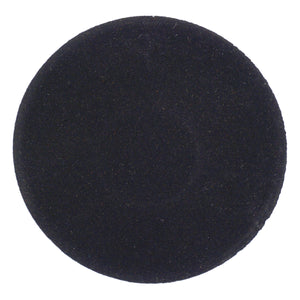 07505 Ceramic Round Base Magnet with Knob - Bottom View