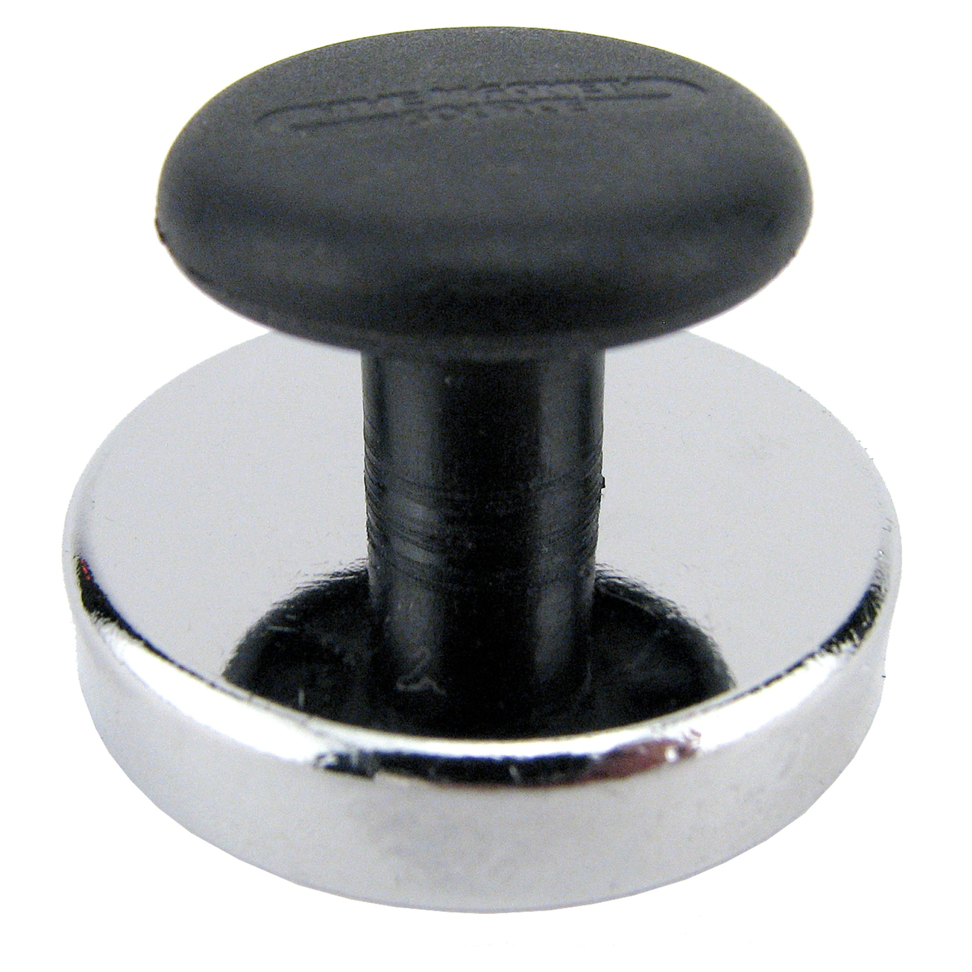 Load image into Gallery viewer, 07516 Ceramic Round Base Magnet with Knob - 45 Degree Angle View