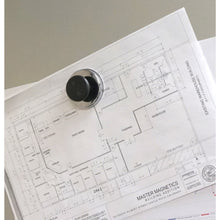 Load image into Gallery viewer, HMKR-45 Ceramic Round Base Magnet with Knob - In Use