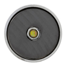 Load image into Gallery viewer, HMKR-45 Ceramic Round Base Magnet with Knob - Bottom View
