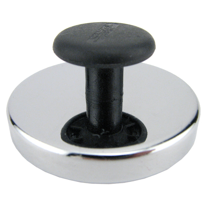 HMKR-50 Ceramic Round Base Magnet with Knob - 45 Degree Angle View