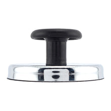 Load image into Gallery viewer, HMKR-50 Ceramic Round Base Magnet with Knob - Side View