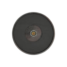Load image into Gallery viewer, HMKR-50 Ceramic Round Base Magnet with Knob - Bottom View