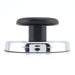 HMKR-70 Ceramic Round Base Magnet with Knob - Front View