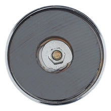 Load image into Gallery viewer, HMKR-70 Ceramic Round Base Magnet with Knob - Bottom View