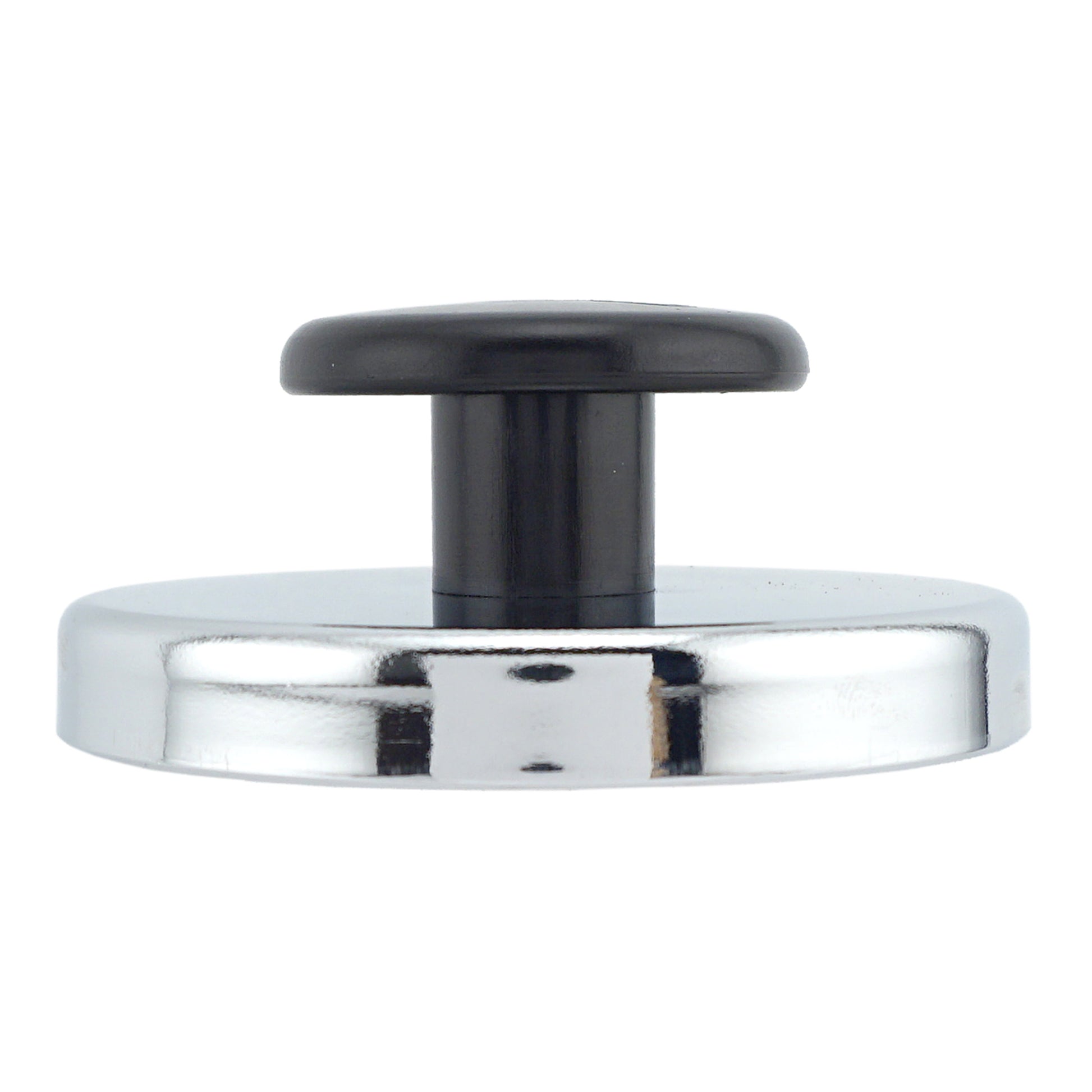 Load image into Gallery viewer, HMKR-80 Ceramic Round Base Magnet with Knob - Front View