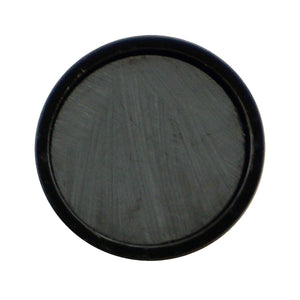 CACM098S01BPC Ceramic Round Base Magnet with Male Thread - Top View
