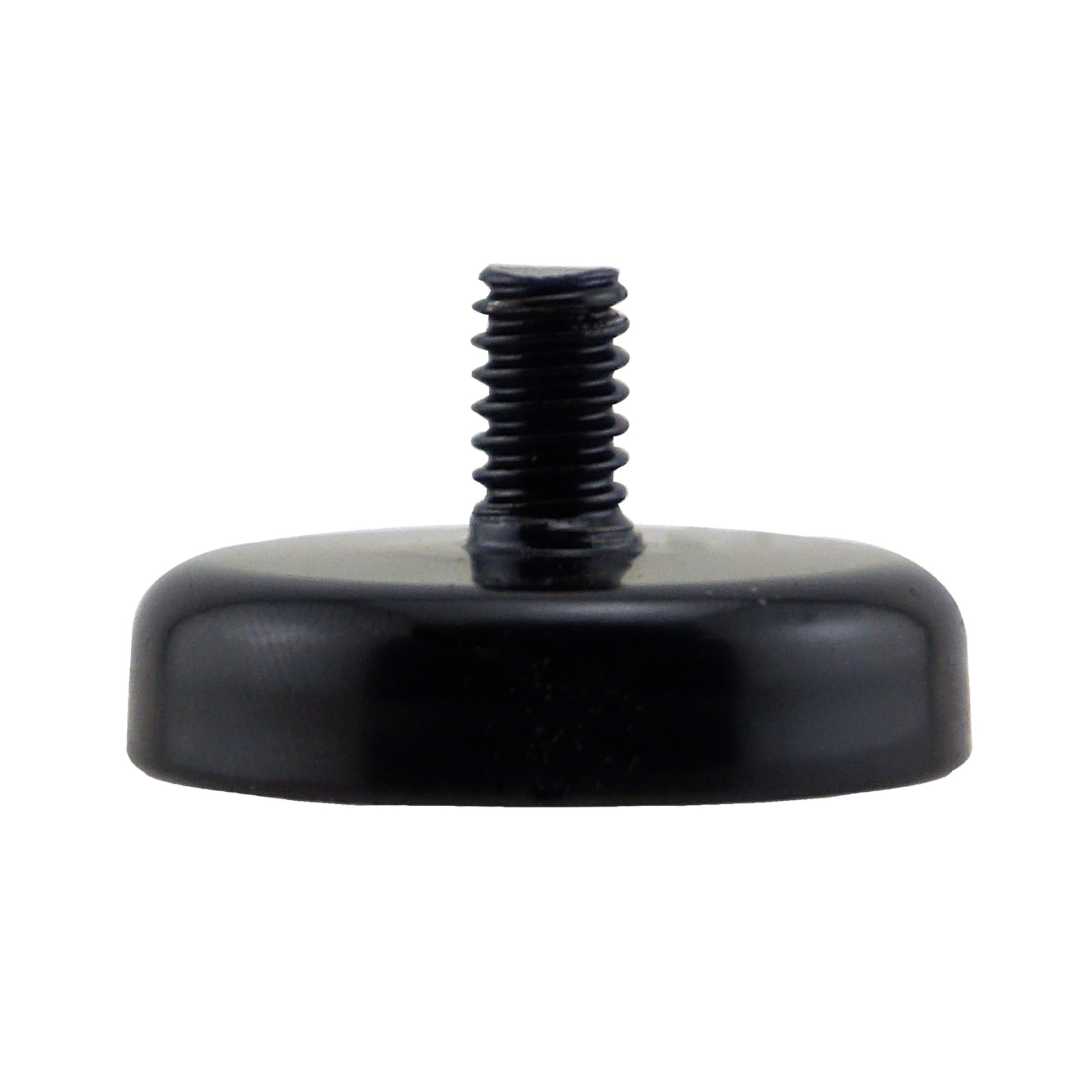 Load image into Gallery viewer, CACM126BPC Ceramic Round Base Magnet with Male Thread - Side View