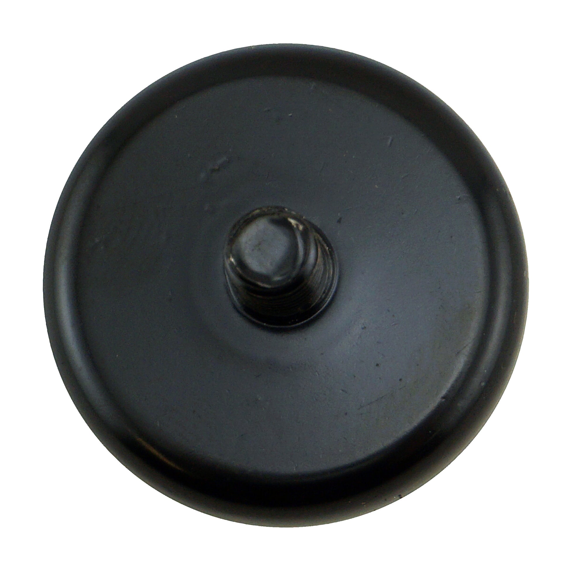 Load image into Gallery viewer, CACM126BPC Ceramic Round Base Magnet with Male Thread - Bottom View