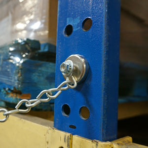 CACM141 Ceramic Round Base Magnet with Male Thread - In Use