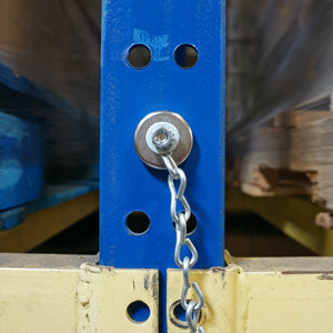 CACM141 Ceramic Round Base Magnet with Male Thread - In Use