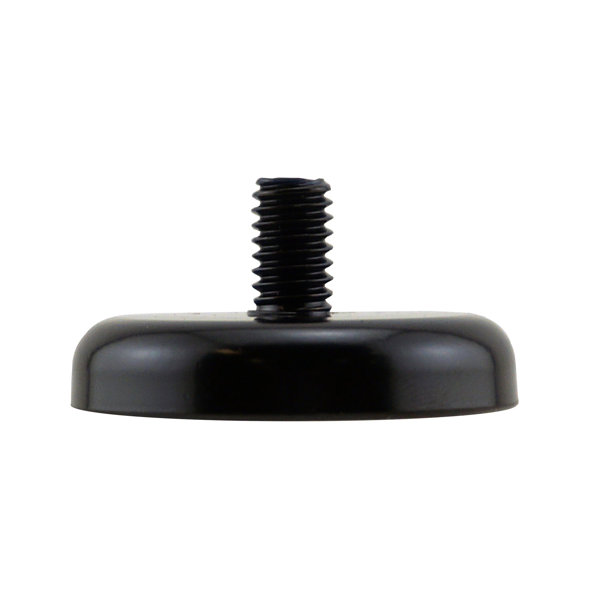 Load image into Gallery viewer, CACM165BPC Ceramic Round Base Magnet with Male Thread - Side View