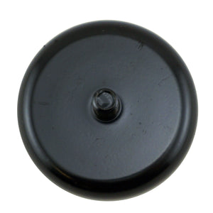 CACM165S01BPC Ceramic Round Base Magnet with Male Thread - Bottom View