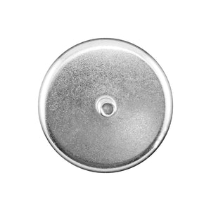 CACM165 Ceramic Round Base Magnet with Male Thread - Top View