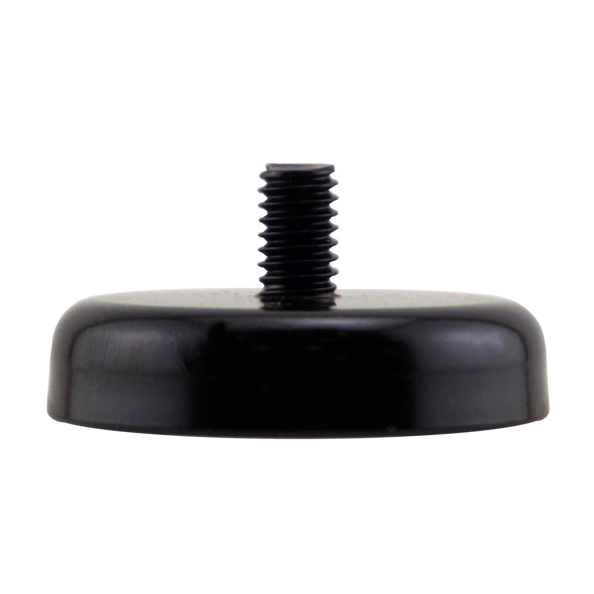 Load image into Gallery viewer, CACM189BPC Ceramic Round Base Magnet with Male Thread - Side View