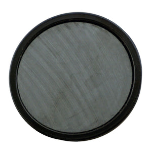 CACM189BPC Ceramic Round Base Magnet with Male Thread - Top View