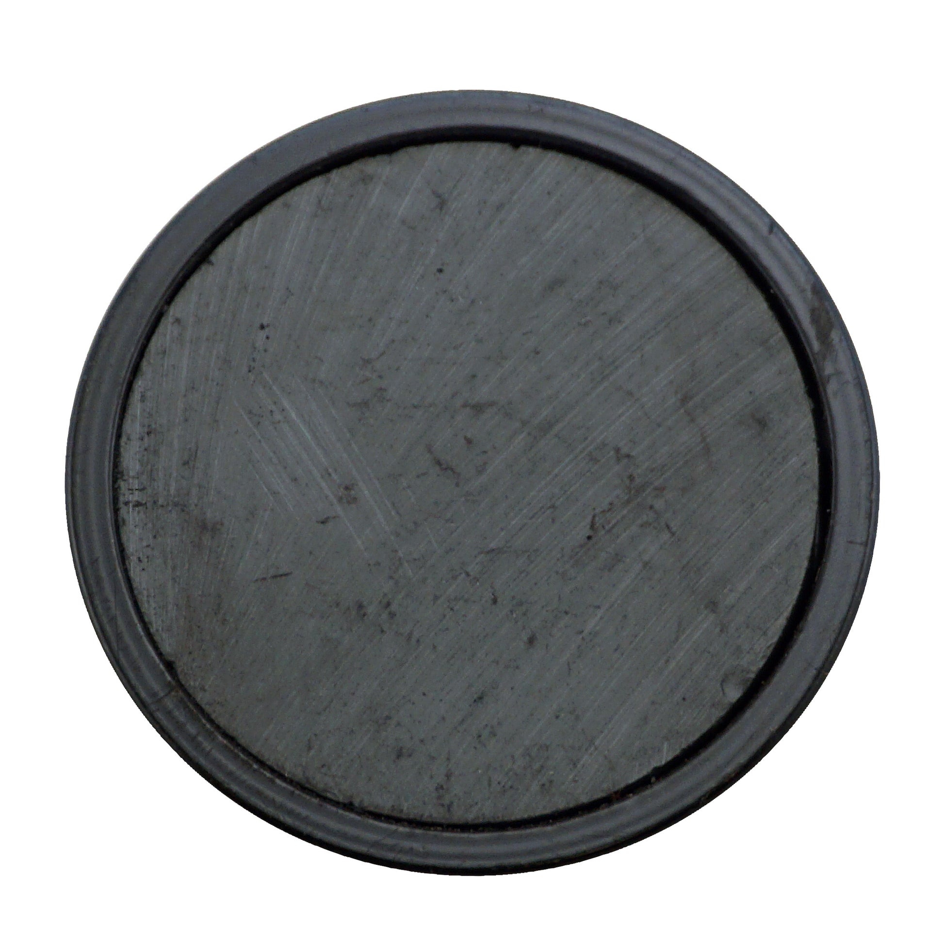 Load image into Gallery viewer, CACM189S01BPC Ceramic Round Base Magnet with Male Thread - Top View