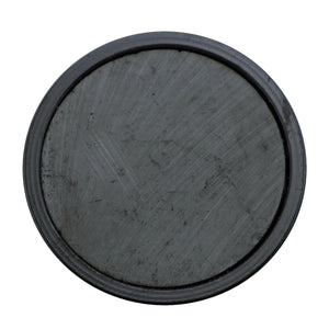 CACM189S01BPC Ceramic Round Base Magnet with Male Thread - Top View