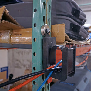 CACM189 Ceramic Round Base Magnet with Male Thread - In Use