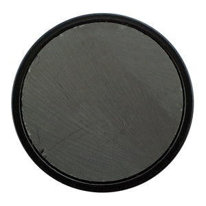 CACM200BPC Ceramic Round Base Magnet with Male Thread - Bottom View