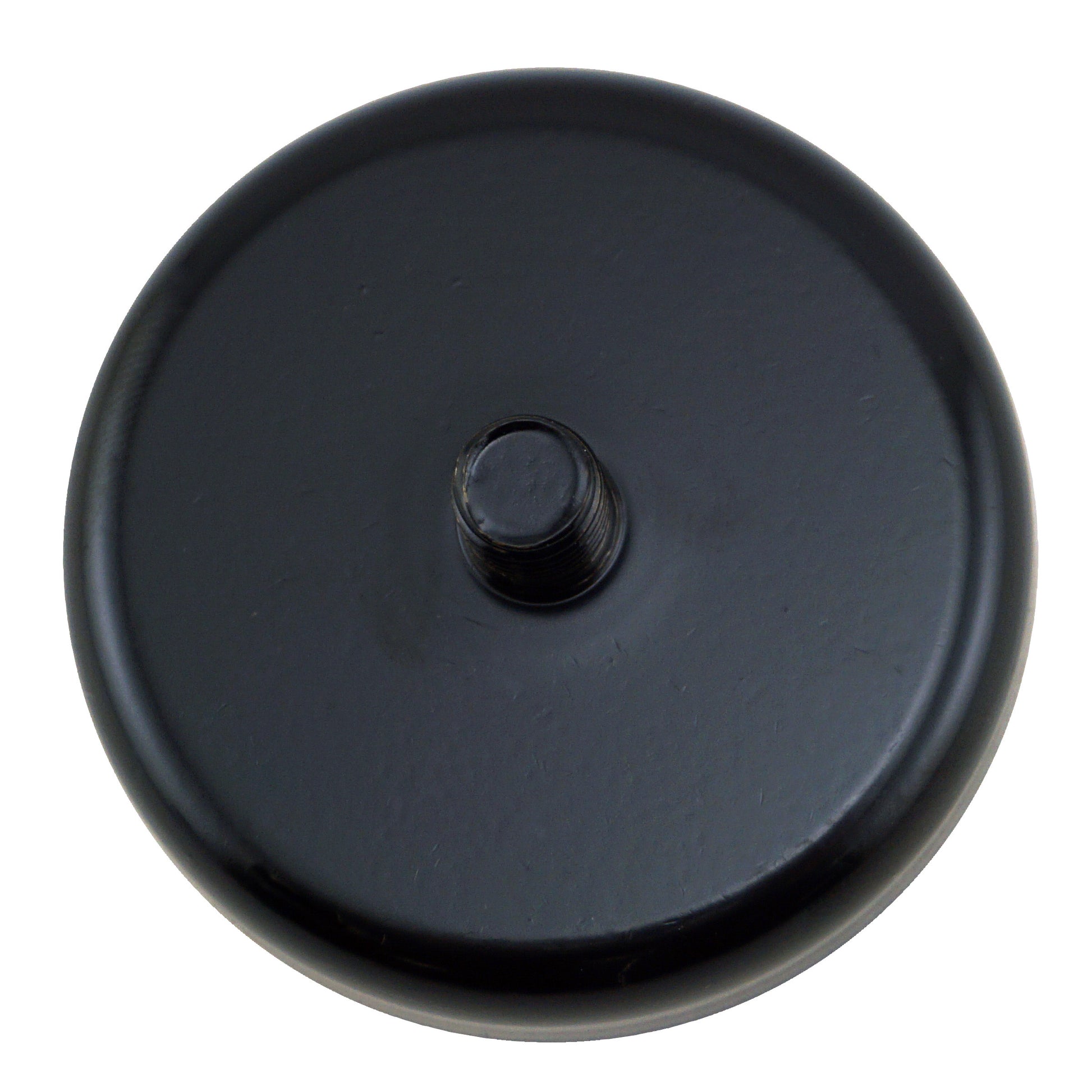 Load image into Gallery viewer, CACM200S01BPC Ceramic Round Base Magnet with Male Thread - Bottom View