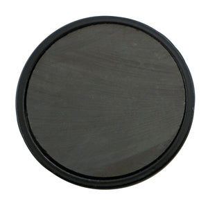 CACM200S01BPC Ceramic Round Base Magnet with Male Thread - Top View