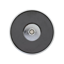 Load image into Gallery viewer, RB50NPC Ceramic Round Base Magnet with Spring Clamp - Top View