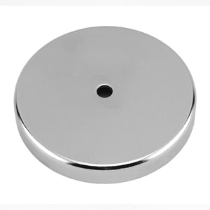 07515 Ceramic Round Base Magnets (2pk) - 45 Degree Angle View
