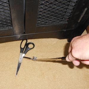 07256 Extendable Magnetic Pick-Up Tool with Locking Hinge - In Use