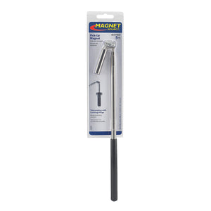 07227 Extra-long Extendable Magnetic Pick-Up Tool with Locking Hinge - Packaging