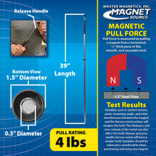 Load image into Gallery viewer, RHS03 Extra-long Magnetic Retrieving Baton with Release - Specifications