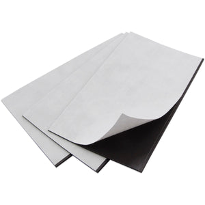 ZG302X3.5AB-F Flexible Magnetic Business Card Sheet - 45 Degree Angle View